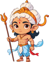 Lord Rama Cartoon Sticker png