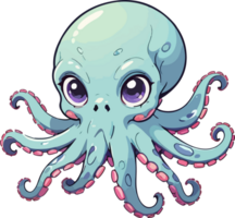 polpo tentacolo cartone animato animale png