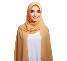 woman wearing a scarf png