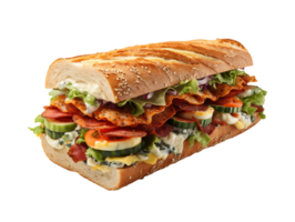 Sandwich fastfood isolated png