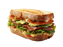 Sandwich fastfood isolated png