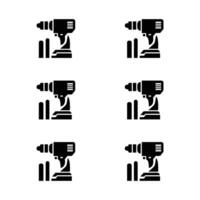 Build and construction icon element set. vector