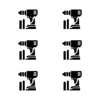 Build and construction icon element set. vector