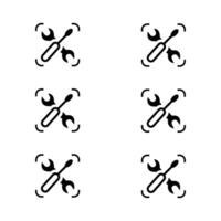 Build and construction icon element set. vector