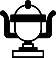 A black and white drawing of a bowl with a white rim In the concept of business icons vector