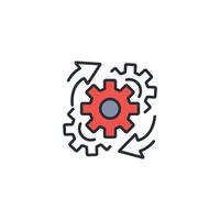 Recovery icon. .Editable stroke.linear style sign for use web design,logo.Symbol illustration. vector