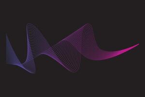 Abstract wave line element vector