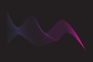 Abstract wave line element vector