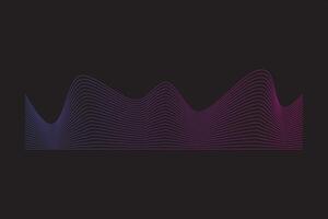 Abstract wave line element vector