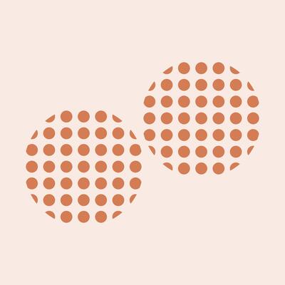 Abstract Geometric Memphis Shape Template Illustration