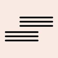 Abstract Geometric Memphis Shape Template Illustration vector