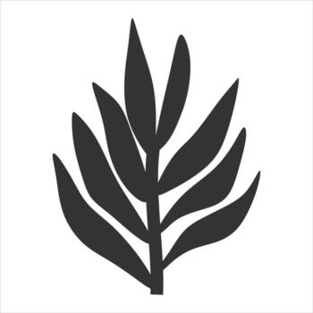 Floral Pattern Brush Element vector