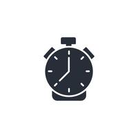 Timer icon. .Editable stroke.linear style sign for use web design,logo.Symbol illustration. vector