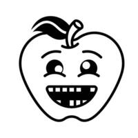 visualmente Perfecto tonto emoji icono diseño, fácil a utilizar y descargar vector