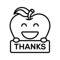 Grab this carefully crafted icon of thanks emoji, ready for premium use vector