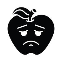 obtener tu manos en perfectamente diseñado triste emoji icono, personalizable vector