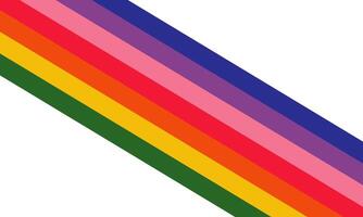 brillante arco iris color fondo, rayas línea. ilustración vector