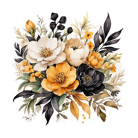 Watercolor Flower Bouquet png