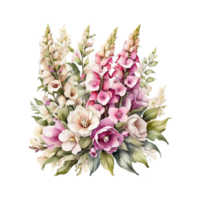 Watercolor Flower Bouquet png