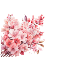 aquarell blumenstrauß png