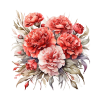 aquarell blumenstrauß png