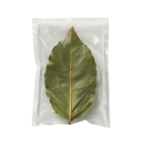 bahía hoja en el plastico embalaje png