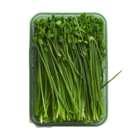 Fresh Chives in a Plastic Pack png
