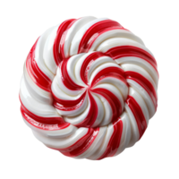 Twisted Red and White Candy png