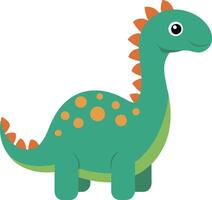 children's Dinosaur toy isolated on grey background vector