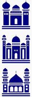Mosque Muslim Pattern for decoration, background, panel, and cnc cutting vector