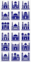 Mosque muslim pattern for decoration, background, panel, and cnc cutting vector