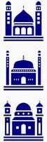 Mosque Muslim Pattern for decoration, background, panel, and cnc cutting vector