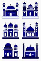 Mosque muslim pattern for decoration, background, panel, and cnc cutting vector