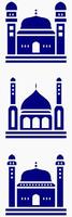 Mosque Muslim Pattern for decoration, background, panel, and cnc cutting vector
