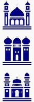 Mosque Muslim Pattern for decoration, background, panel, and cnc cutting vector