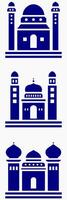 Mosque Muslim Pattern for decoration, background, panel, and cnc cutting vector
