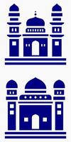 Mosque Muslim Pattern for decoration, background, panel, and cnc cutting vector