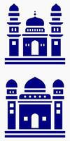 Mosque Muslim Pattern for decoration, background, panel, and cnc cutting vector