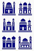 Mosque muslim pattern for decoration, background, panel, and cnc cutting vector