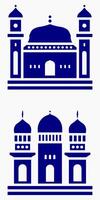Mosque Muslim Pattern for decoration, background, panel, and cnc cutting vector