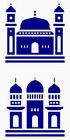 Mosque Muslim Pattern for decoration, background, panel, and cnc cutting vector