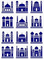 Mosque muslim pattern for decoration, background, panel, and cnc cutting vector