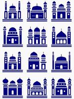 Mosque muslim pattern for decoration, background, panel, and cnc cutting vector