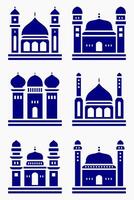 Mosque muslim pattern for decoration, background, panel, and cnc cutting vector