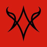 Unicursal Hexagram, Satanic Symbols, Medieval Occultism, Magic Stamps, Sigils, Mystical Knots, Devil's Cross. Sigil Lucifer Baphomet vector