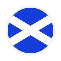 scotland national flag designed for Europe football championship in 2024 vector