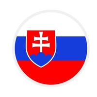 slovakia national flag designed for Europe football championship in 2024 vector