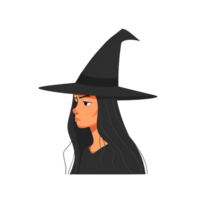 illustrazione di Halloween strega png