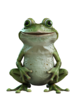 Tier Charakter von modisch Frosch png