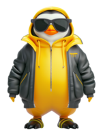 Animal character of penguin png